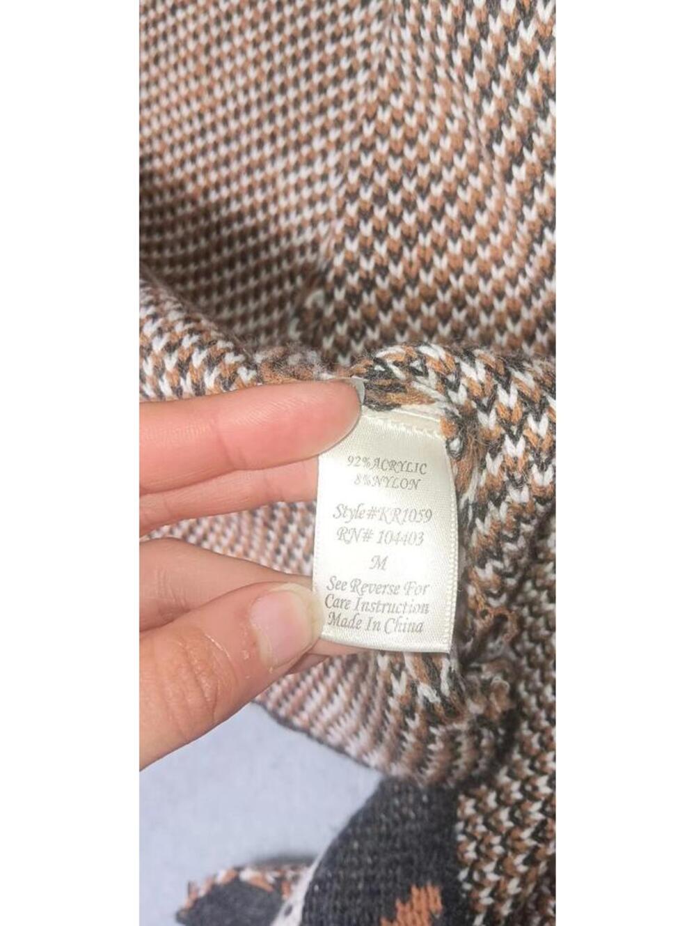 Altard State Open Front Waterfall Tiered Cardigan Womens Size Medium Multicolor - Picture 7 of 11